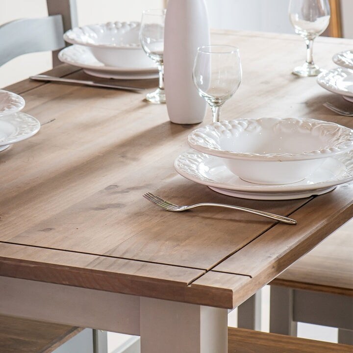 Wood Dining Table Corona Collection | Furniture Dash - On Sale